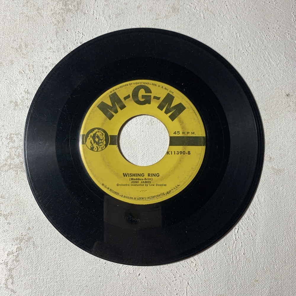 Joni James Have Your Heard / Wishing Ring 45 RPM 7"